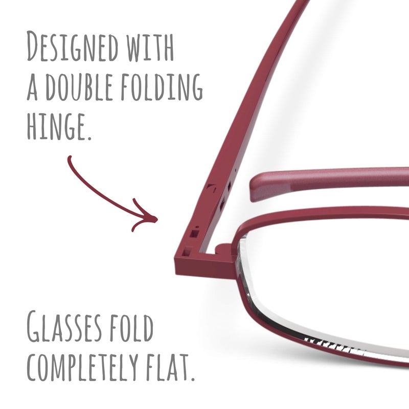 IF Compact Lenses Flat Folding-Reading Glasses-Port +1.5 - Image 4
